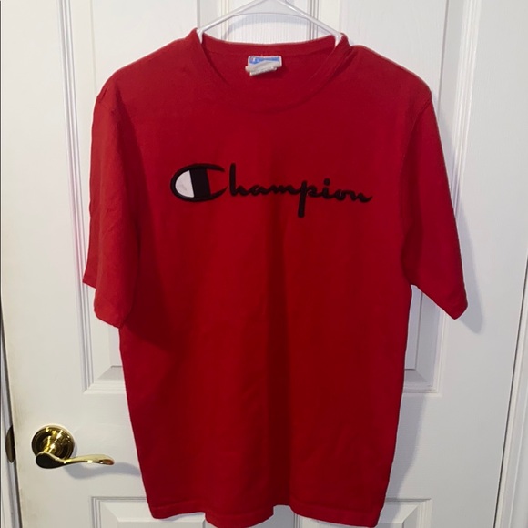 Champion Other - Vintage Champion Red Short Sleeve T-Shirt Size Medium